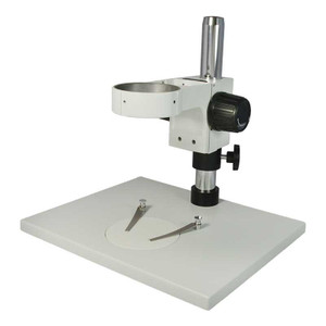 Microscope Post Stand, 76mm Coarse Focus Rack, Large Base