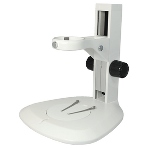 Microscope Track Stand, 76mm Coarse Focus Rack, 300mm Track Length, Fan-Shape Base