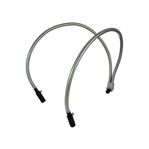 Dual Gooseneck Light Guide Cables for Microscope Fiber Optic Illuminator, Length 800mm