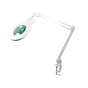 3 Diopter (1.75X Magnification) LED Magnifying Lamp with Clamp, 6 inch Lens