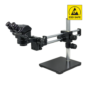 7-50X ESD Safe Dual Arm Stand Binocular Zoom Stereo Microscope SZ19040541