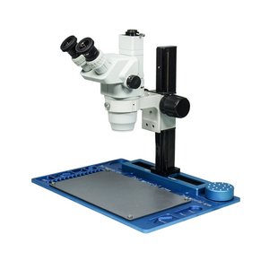 6.7-45X Track Stand Trinocular Zoom Stereo Microscope SZ02020051