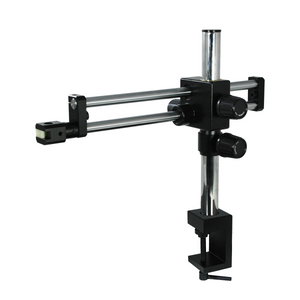 Microscope Boom Clamp Stand, Double Arm, Heavy Duty