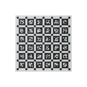 Manufacturing Precision ±10μm Glass Checkerboard Calibration Target compatible with Aprilgrid (300x300mm 6x6) CT20090101