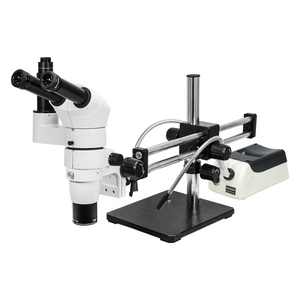 8-80X Halogen Light Dual Arm Stand Trinocular Parallel Zoom Stereo Microscope PZ02050133