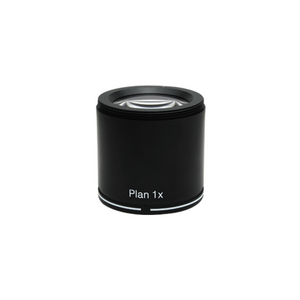 1X Infinity-Corrected Plan Achromatic Microscope Objective Lens Working Distance 78mm, Screw Thread:M58x1.25mm