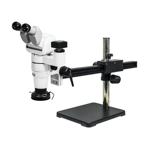 5.0 Megapixels 8-65X CMOS Ball Bearing Boom Stand Polarizing LED Light Trinocular Parallel Zoom Stereo Microscope PZ02140135