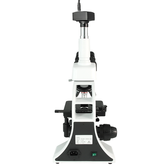 40X-1000X Biological Compound Laboratory Microscope, Trinocular, LED Light + USB Digital Camera