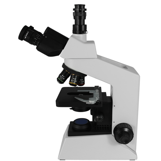 40X-1000X Biological Compound Laboratory Microscope, Trinocular, Halogen Light, Infinite