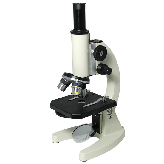 40X-640X Beginner Biological Compound Monocular Microscope for Students/Hobbyists