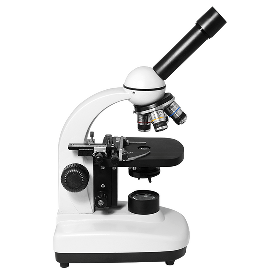 40X-1000X Biological Compound Microscope, Monocular, LED Light