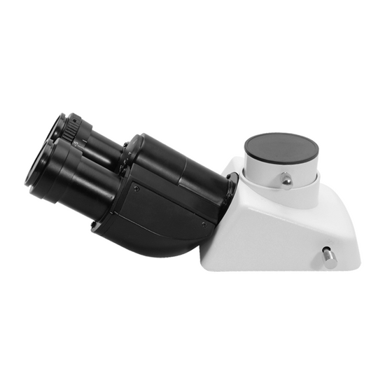 Compound Microscope Eyepiece Body Tube, Trinocular, Infinite, Eyetube Angle 30 Degrees, BM13061321