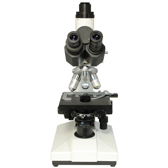 40X-1600X Biological Compound Laboratory Microscope, Trinocular, Halogen Light