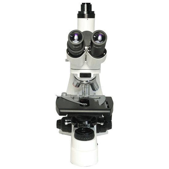 40X-1000X Biological Compound Laboratory Microscope, Trinocular, LED Light, Infinite