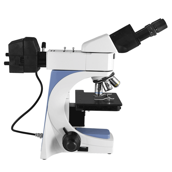 40X-400X Metallurgical Microscope, Binocular, Halogen Light, Bright Field