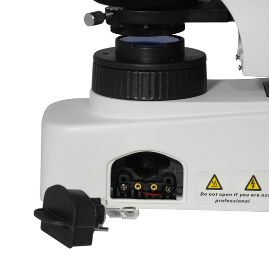 40X-1000X Polarizing Microscope, Trinocular, Dual Halogen Light, Bright Field, for Geology, Petrology, Laboratories