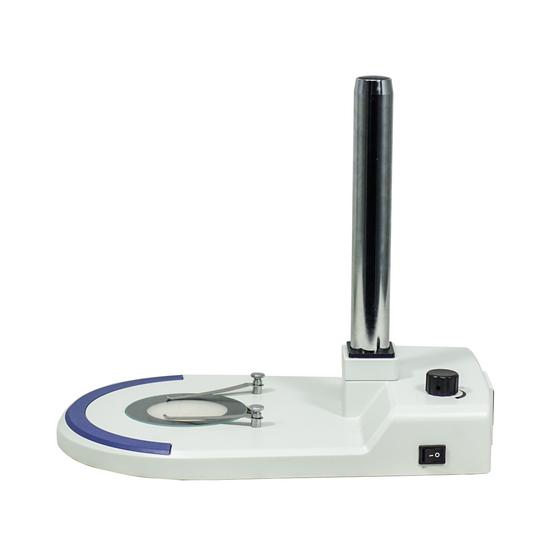 Microscope Post Stand, Bottom LED Light Base (Dimmable)