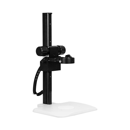 Microscope Track Stand, 76mm Angle Viewing Coarse Focus Rack, 520mm Track Length