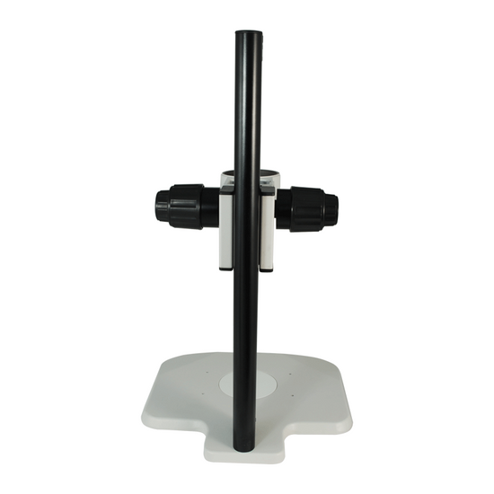Microscope Track Stand, 76mm Fine Focus Rack, 520mm Track Length (4 Mounting Holes)