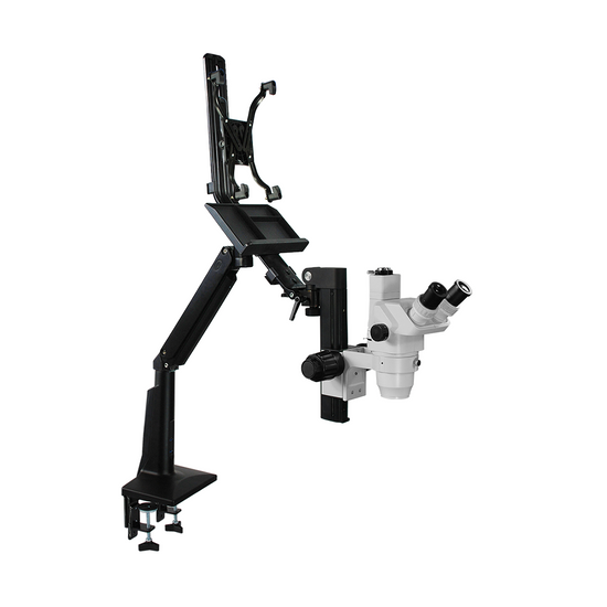 6.7-45X Pneumatic Arm Trinocular Zoom Stereo Microscope SZ02020735