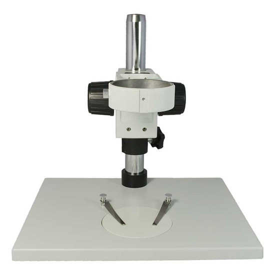 Microscope Post Stand, 76mm Coarse Focus Rack, Large Base