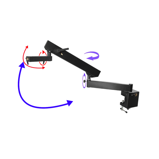 Microscope Flexible Articulating Arm, Clamp Stand ST02071201