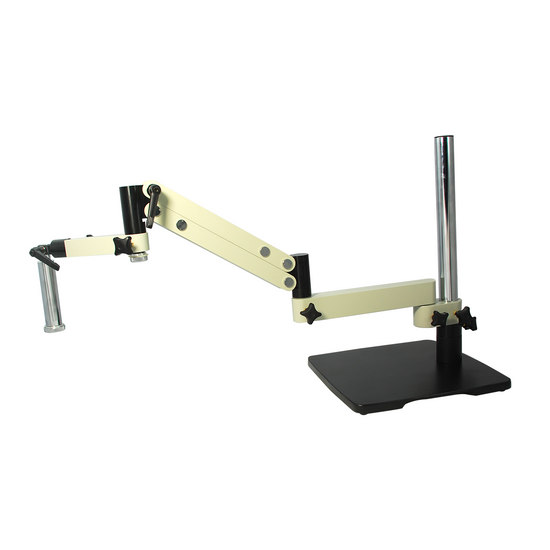 Microscope Flexible Articulating Arm, Post Stand, Tiltable Arbor