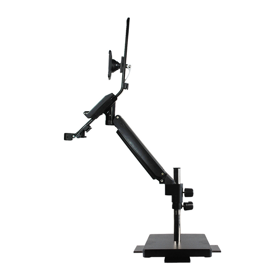 Microscope and Monitor Arm, Heavy Base Post Stand