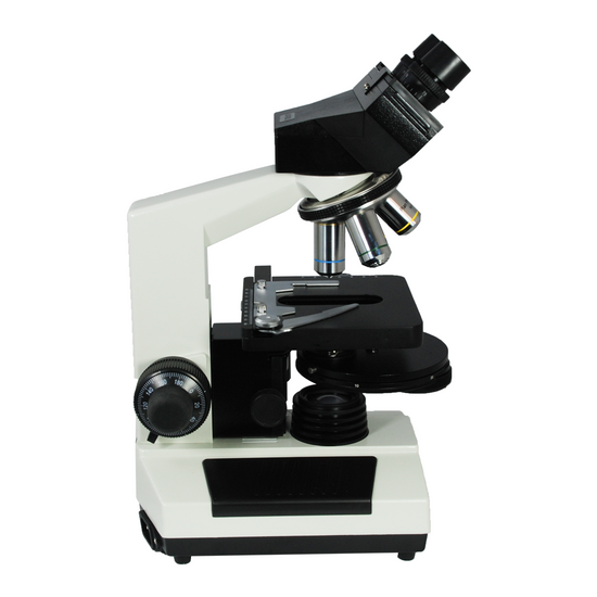 40X-1600X Phase Contrast Lab Microscope, Binocular, Halogen Light