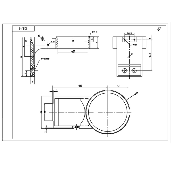 76mm E-Arm, Microscope Coarse Focus Block, 5/8" Mounting Pin