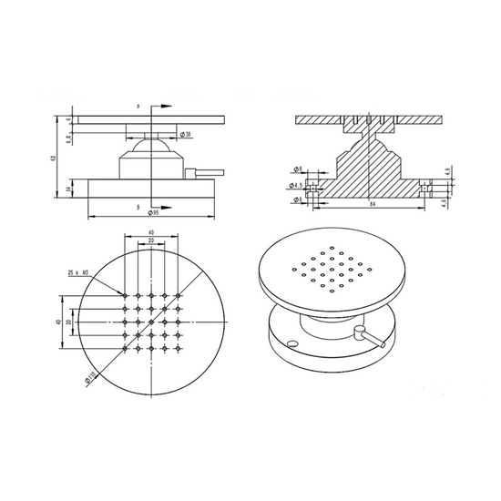 360° Adjustable Oblique Tilting Microscope Stage 360° Adjustable Oblique Tilting Microscope Stage
