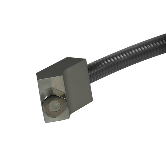 Gooseneck Light Guide Cable for Microscope Fiber Optic Illuminator, Length 600mm, Output Diameter 5mm, Input Diameter 6mm