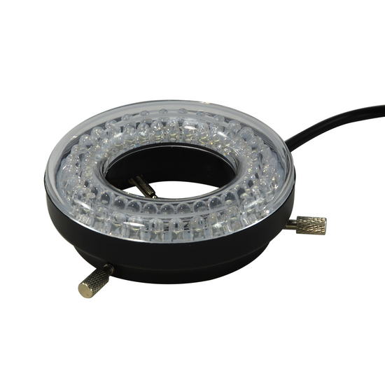 64 LED Microscope Ring Light with Four-Zone Quadrant Control Diameter 61mm 5W