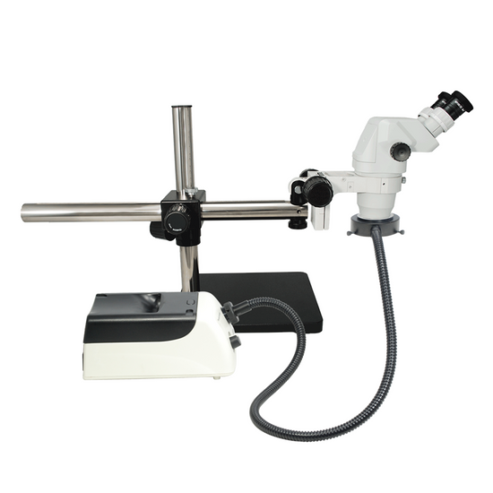 6.7-45X Halogen Light Boom Stand Binocular Zoom Stereo Microscope SZ02020427