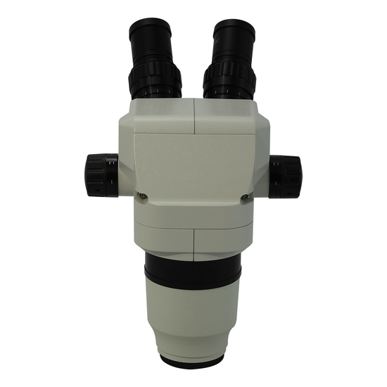 6.5-45X Zoom Stereo Microscope Head, Binocular, Field of View 22mm Working Distance 103mm SZ07021123