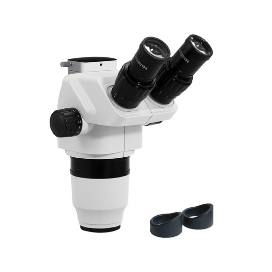 6.5-45X Zoom Stereo Microscope Head, Trinocular, Field of View 22mm Working Distance 103mm SZ07021131