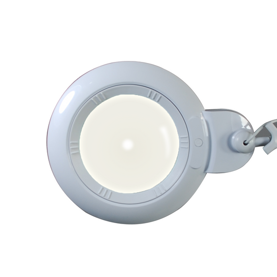 3 Diopter (1.75X Magnification) LED Magnifying Lamp with Clamp, 6 inch Lens