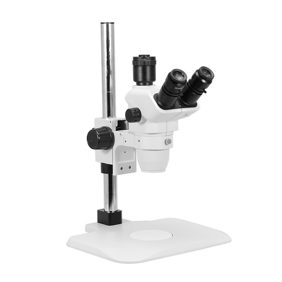 6.7-45X Post Stand Trinocular Zoom Stereo Microscope SZ02060231