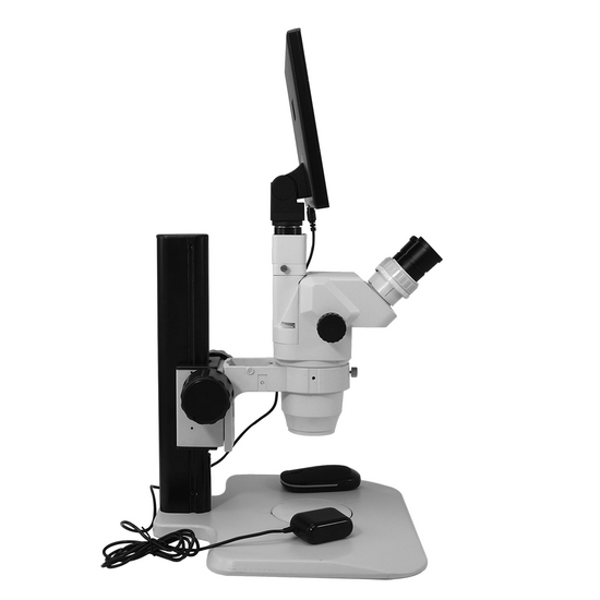 15.7-105.3X 2.0 Megapixels CMOS Track Stand Trinocular Zoom Stereo Microscope SZ02020039