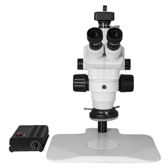 3.0 Megapixels 6.7-45X CMOS LED Light Track Stand Trinocular Zoom Stereo Microscope SZ02020038