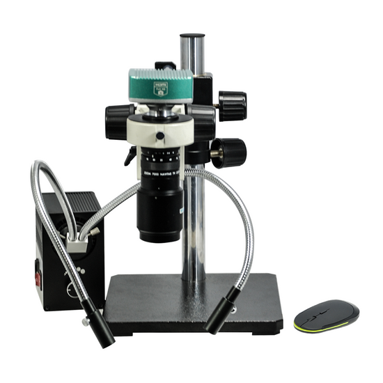 1-6X 2.0 Megapixels CMOS UV FREE LED Light Dual Arm Stand Video Zoom Microscope MZ02110503