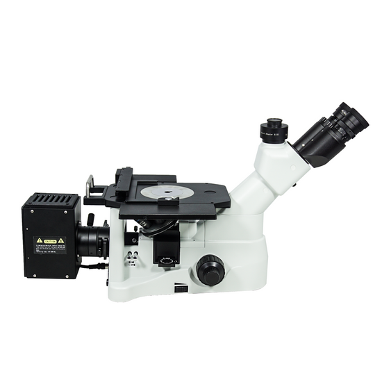 50-1000X Inverted Halogen Coaxial Reflection Light Trinocular Inverted Metallurgical Microscope MT05130303