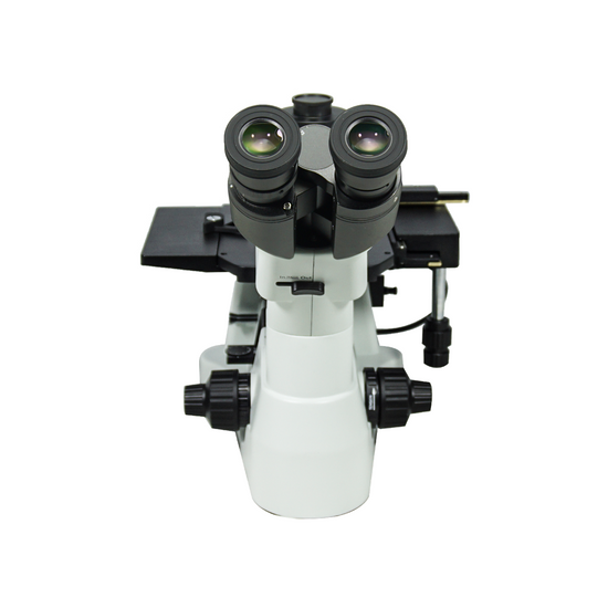 50-1000X Inverted Halogen Coaxial Reflection Light Trinocular Inverted Metallurgical Microscope MT05130303