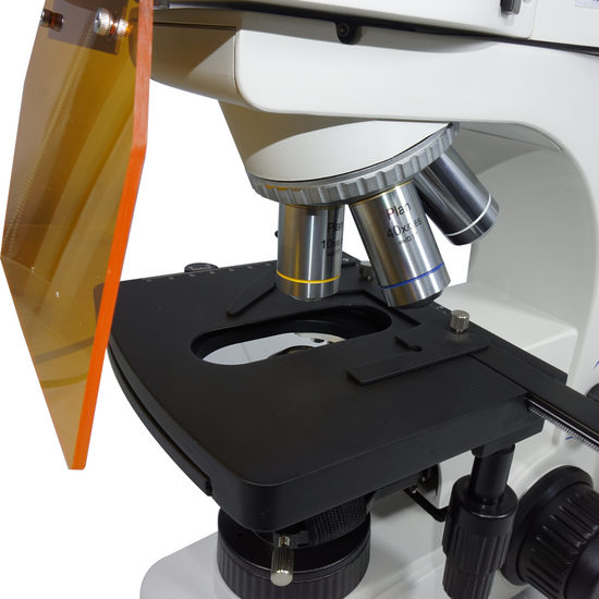 40-1000X LED Fluorescence Microscope, Binocular