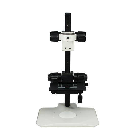 Microscope Track Stand, 76mm Coarse Focus Rack with Fine Focus XY Stage