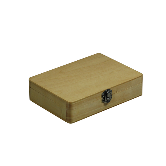 14.5x10.5x3.5cm 30pc Slide Wood Box (30pc) SL39801002
