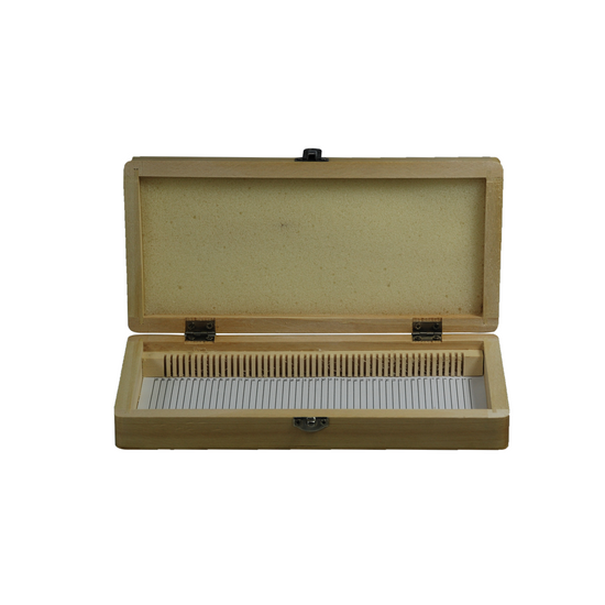 22.5x10.5x3.5cm 50pc Slide Wood Box (50pc) SL39801003