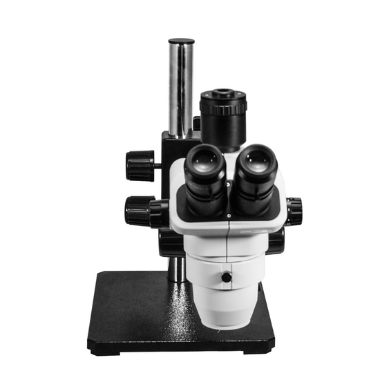 6.7-45X Dual Arm Stand Trinocular Zoom Stereo Microscope SZ02060531