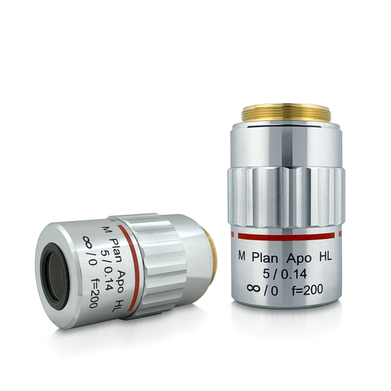 Objective Working Distance 45mm 5X Infinity Super-Long Working Distance Plan Apochromatic NIR Objective IR18091121