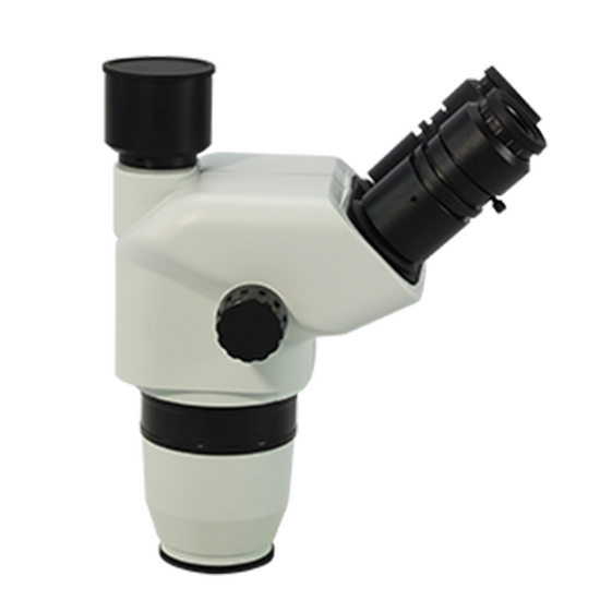 6.7-45X Trinocular Zoom Stereo Microscope Head, Field of View 22mm Working Distance 100mm SZ05021151